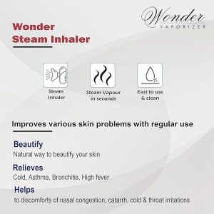 Wonder Steam Inhaler Vaporizer